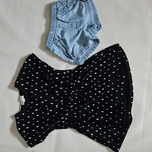 Miles The Label Summer Bundle Dress and Shorts Size 2T